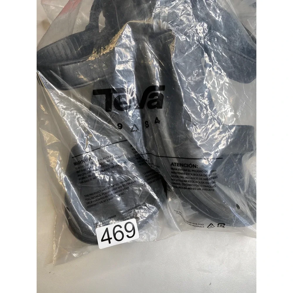Teva Hurricane Drift Mens Sandals Black EVA Water Friendly 1124073 Size 11